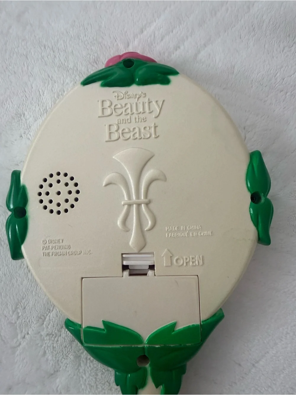 Beauty and the Beast Talk n View Mirror JusToys - Display Only
